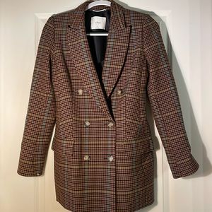Wilfred Plaid Blazer